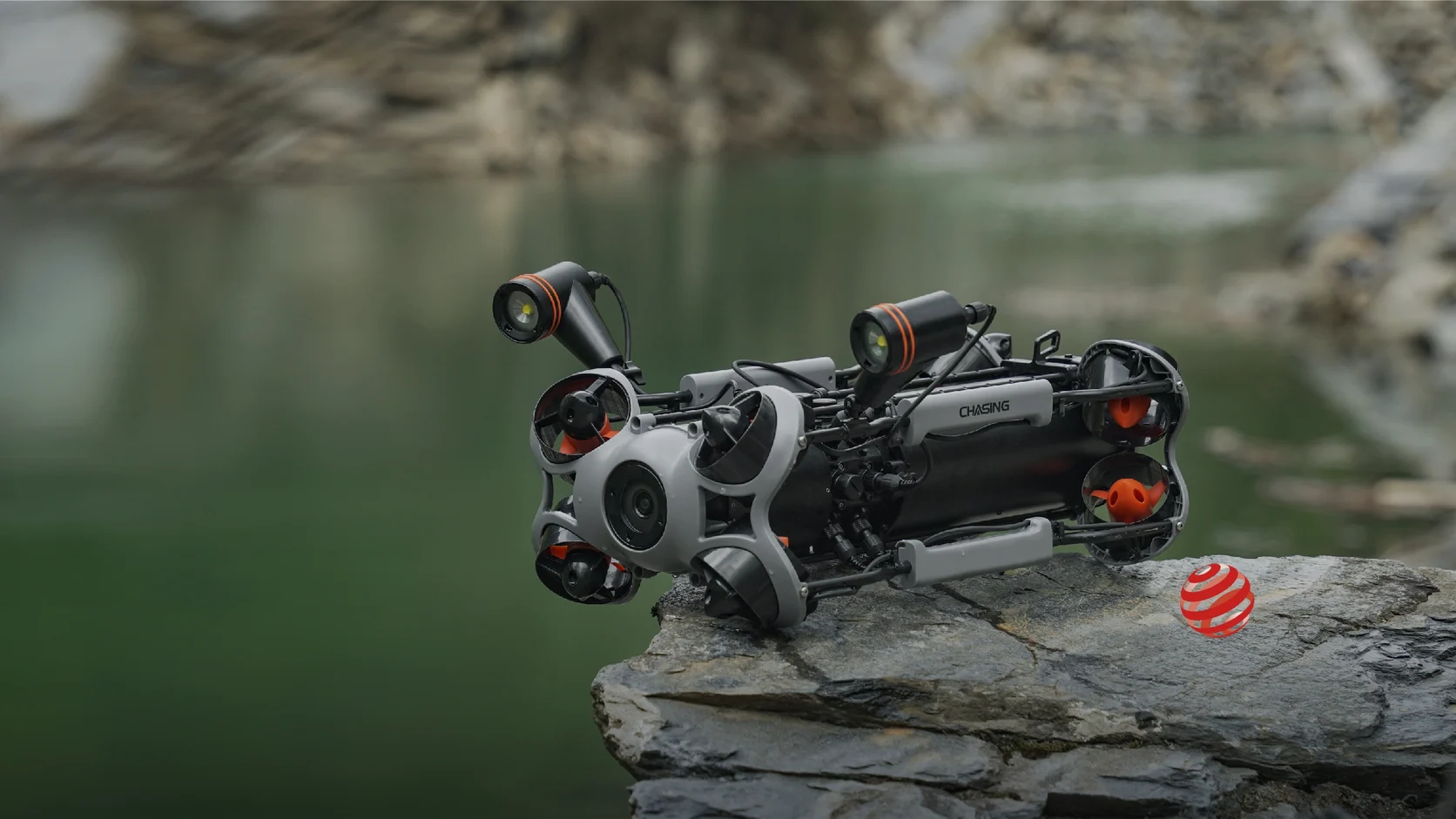 robot submarino industrial para mantenimiento portuario