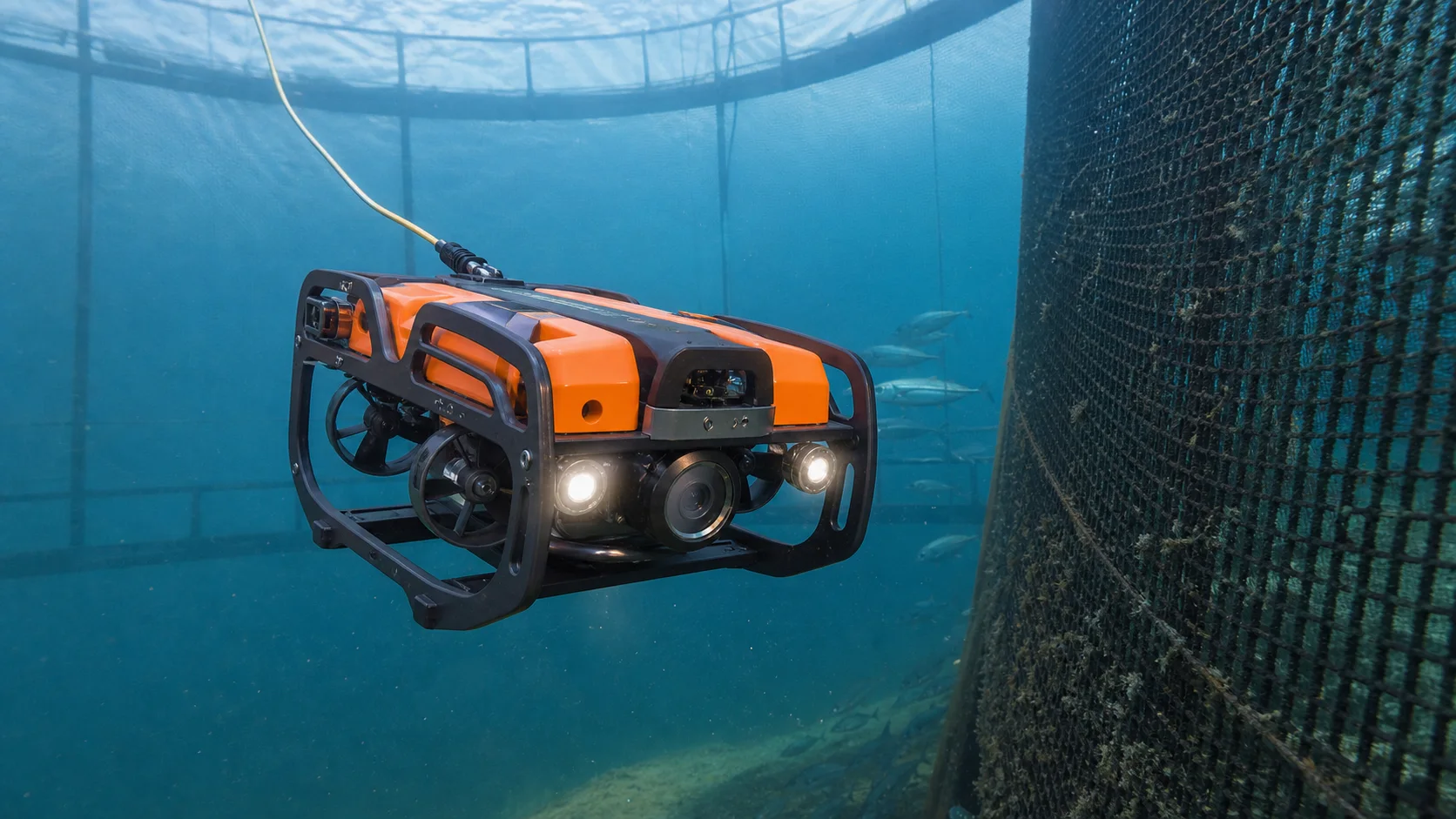 ROV Deep Trekker para acuicultura